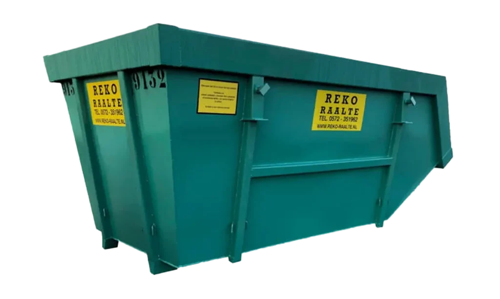 9m³ afvalcontainer van REKO Raalte